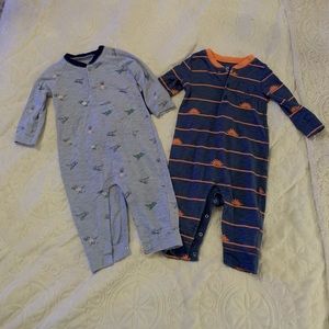 Already bundled Baby Gap play and sleep outfits